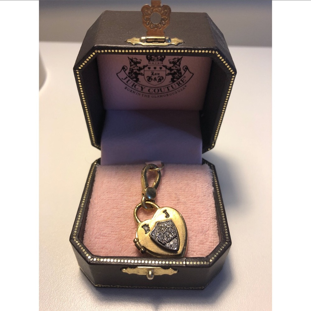 Juicy Couture gold locket